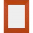 Solid Wood Scratched Grain Picture Frame Orange