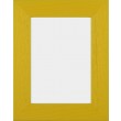 Solid Wood Scratched Grain Picture Frame Yellow